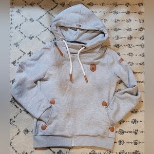 Wanakome Athena Heather Grey Hoodie